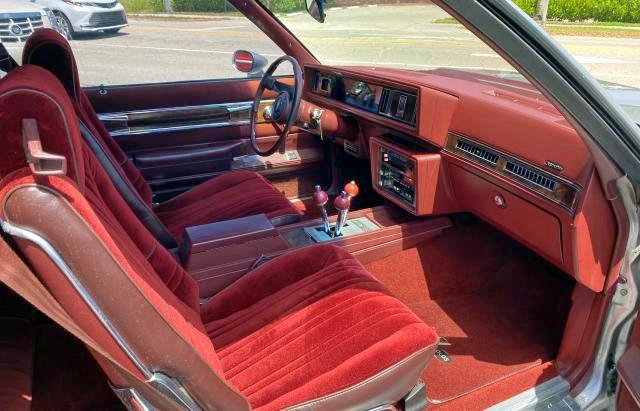 Photo 5 from auction – 1984 OLDSMOBILE CUTLASS CA with VIN 1G3AK4795EM411257