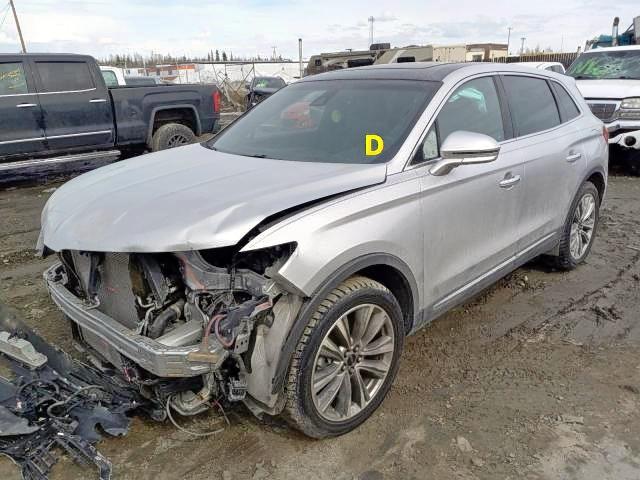 Photo 2 from auction – 2016 LINCOLN MKX RESERV with VIN 2LMTJ8LP6GBL55345