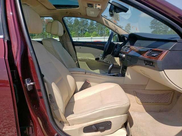 Photo 5 from auction – 2010 BMW 528 I with VIN WBANU5C56AC364399
