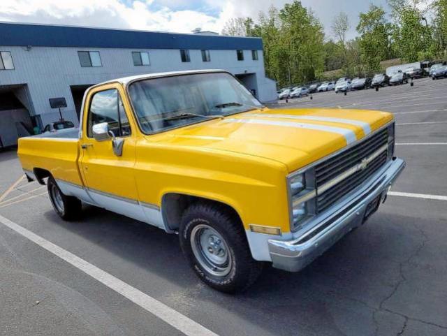 CHEVROLET C10 1983 with VIN 2GCCC14H5D1162369 - Photo from auction