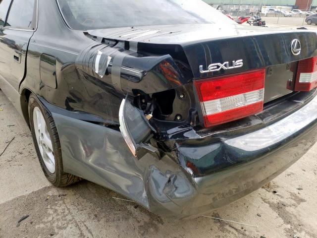 Photo 9 from auction – 2000 LEXUS ES 300 with VIN JT8BF28G1Y5078384