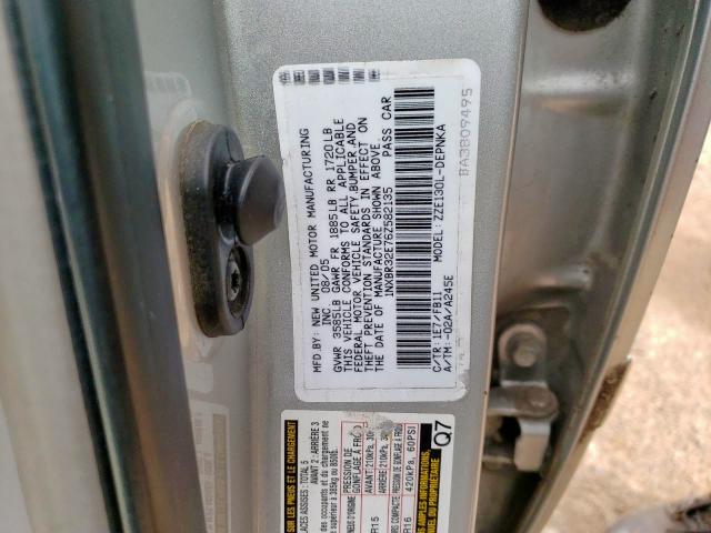 Photo 10 from auction – 2006 TOYOTA COROLLA CE with VIN 1NXBR32E76Z582135