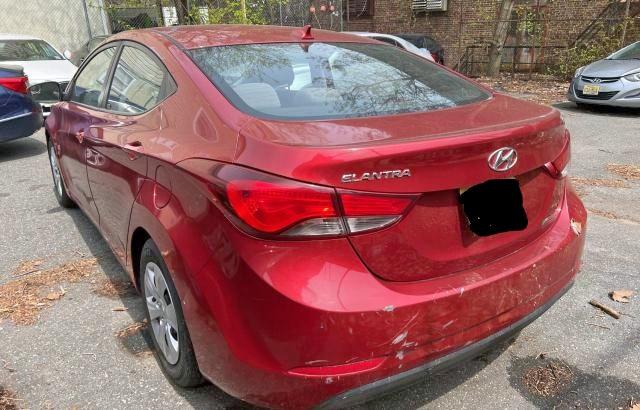 Photo 3 from auction – 2016 HYUNDAI ELANTRA SE with VIN 5NPDH4AE8GH705833