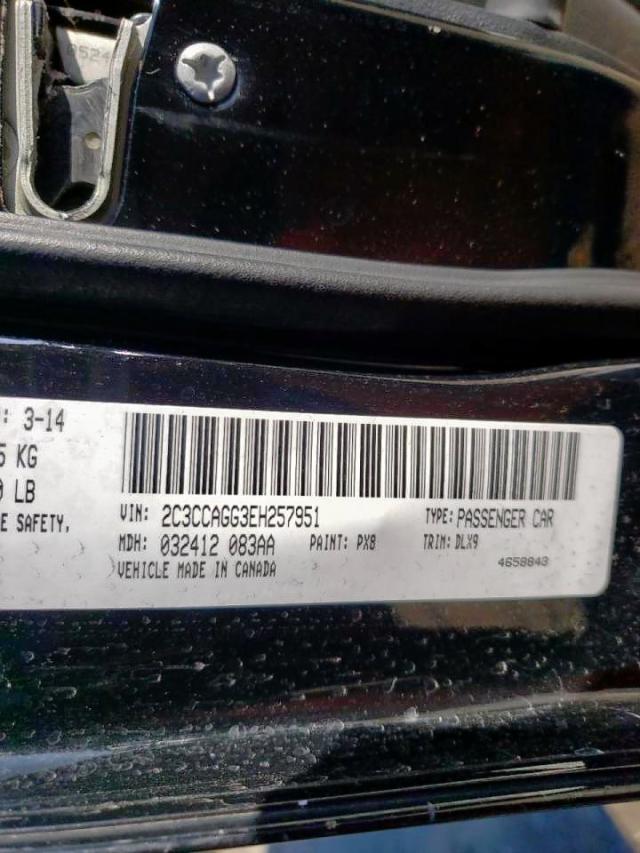Photo 10 from auction – 2014 CHRYSLER 300 S with VIN 2C3CCAGG3EH257951