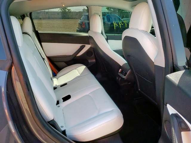 Photo 6 from auction – 2021 TESLA MODEL Y with VIN 5YJYGDEE3MF246963