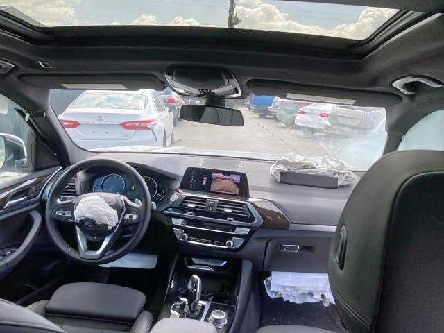Photo 9 from auction – 2021 BMW X3 SDRIVE3 with VIN 5UXTY3C08M9F04592