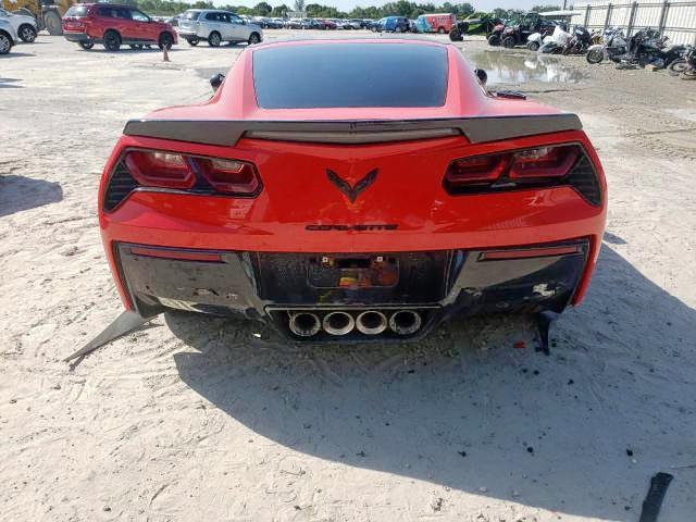 Photo 6 from auction – 2016 CHEVROLET CORVETTE S with VIN 1G1YM2D7XG5120100