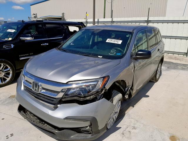 Photo 2 from auction – 2020 HONDA PILOT LX with VIN 5FNYF5H18LB022278