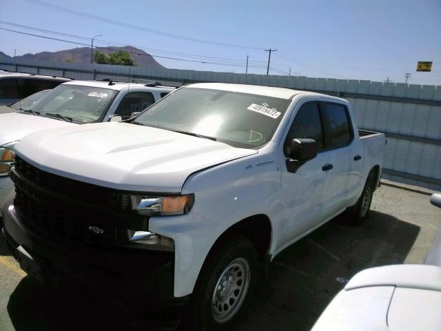 Photo 2 from auction – 2021 CHEVROLET SILVERADO with VIN 1GCPWAEF8MZ224814