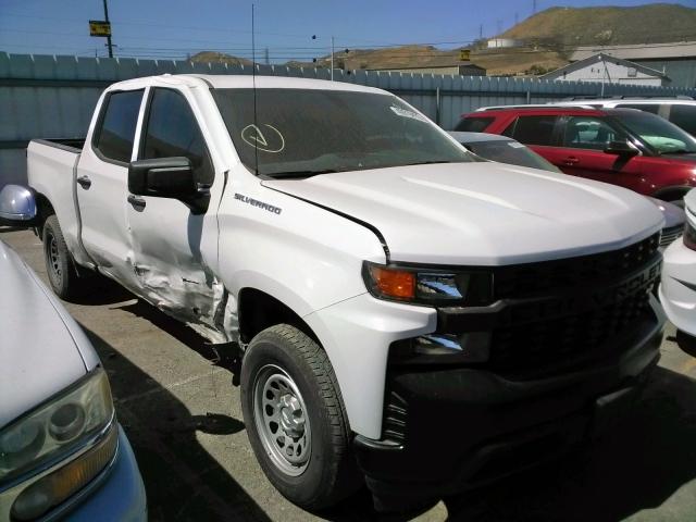 CHEVROLET SILVERADO 2021 with VIN 1GCPWAEF8MZ224814 - Photo from auction