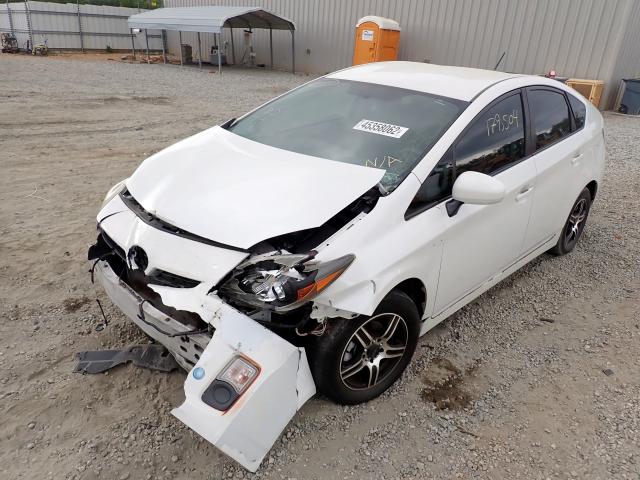 Photo 2 from auction – 2010 TOYOTA PRIUS with VIN JTDKN3DU8A0244182