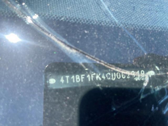 Photo 10 from auction – 2012 TOYOTA CAMRY BASE with VIN 4T1BF1FK4CU062919