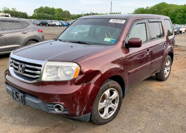 Photo 2 from auction – 2013 HONDA PILOT EX with VIN 5FNYF4H48DB051446