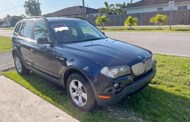 BMW X3 3.0SI 2007 with VIN WBXPC93417WF01372 - Photo from auction