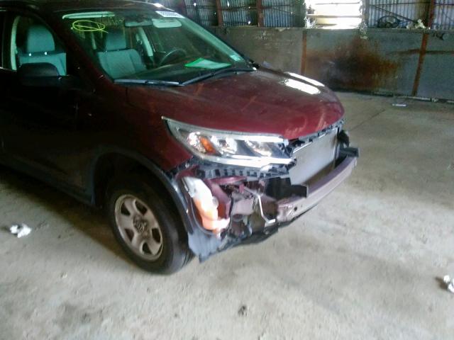 Photo 10 from auction – 2015 HONDA CR-V LX with VIN 5J6RM4H38FL076052
