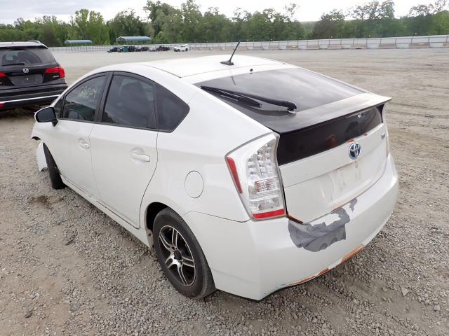 Photo 3 from auction – 2010 TOYOTA PRIUS with VIN JTDKN3DU8A0244182