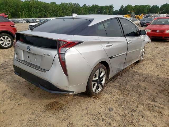 Photo 4 from auction – 2017 TOYOTA PRIUS with VIN JTDKARFUXH3045834