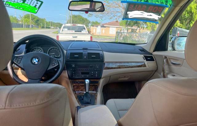 Photo 9 from auction – 2007 BMW X3 3.0SI with VIN WBXPC93417WF01372