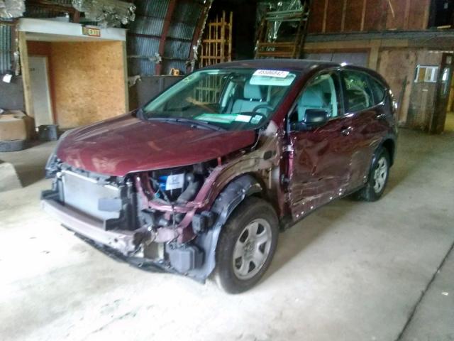 Photo 2 from auction – 2015 HONDA CR-V LX with VIN 5J6RM4H38FL076052