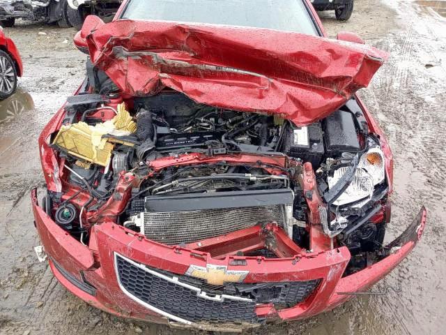Photo 7 from auction – 2014 CHEVROLET CRUZE LT with VIN 1G1PC5SB2E7277483