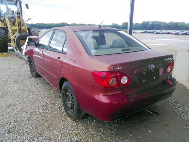 Photo 3 from auction – 2005 TOYOTA COROLLA CE with VIN 1NXBR30E95Z535870