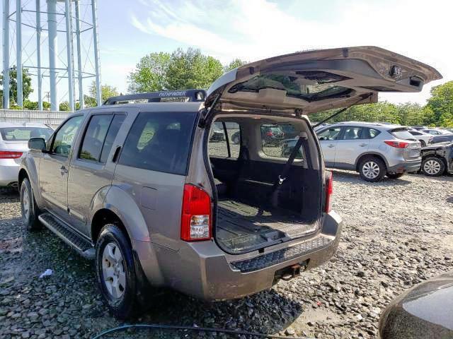 Photo 3 from auction – 2006 NISSAN PATHFINDER with VIN 5N1AR18W76C682841