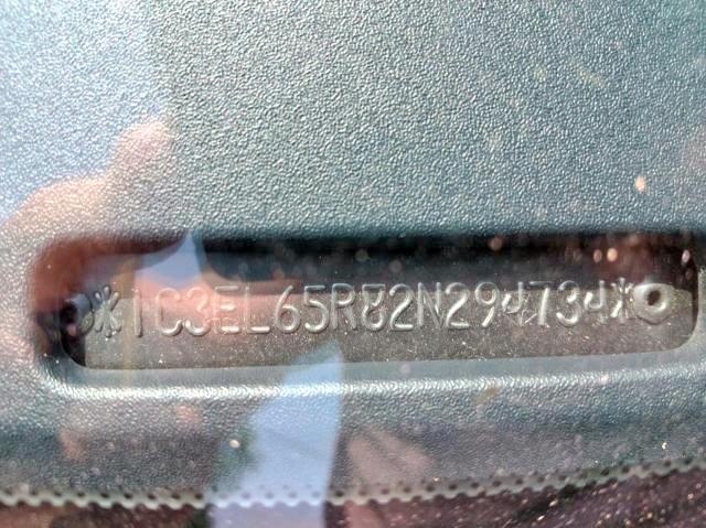 Photo 10 from auction – 2002 CHRYSLER SEBRING LI with VIN 1C3EL65R82N294734