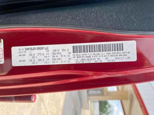 Photo 10 from auction – 2011 JEEP WRANGLER U with VIN 1J4BA5H14BL561474