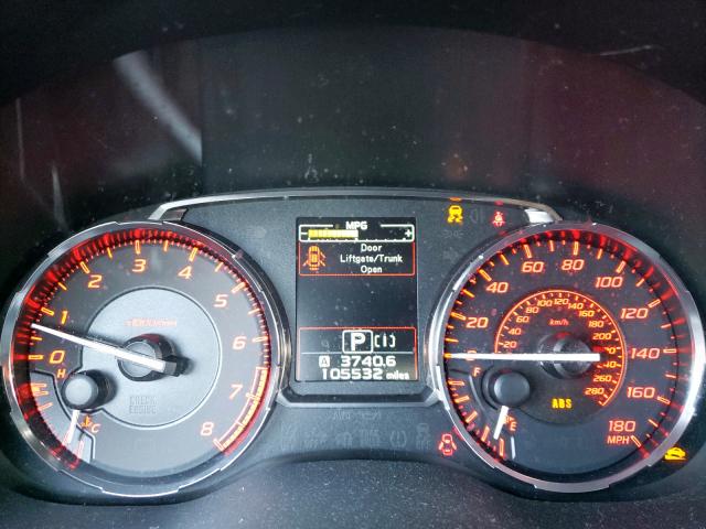 Photo 8 from auction – 2015 SUBARU WRX LIMITE with VIN JF1VA1G61F8825032