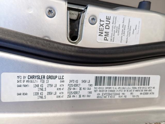 Photo 10 from auction – 2013 DODGE JOURNEY with VIN 3C4PDCBG4DT630448