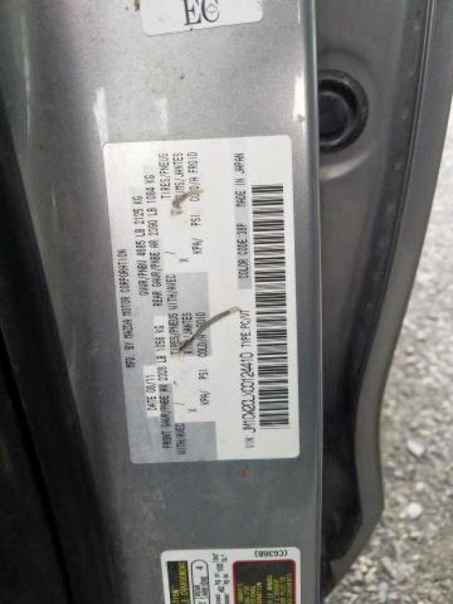 Photo 9 from auction – 2012 MAZDA 5 with VIN JM1CW2CLXC0124410