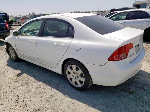 Photo 3 from auction – 2008 HONDA CIVIC LX with VIN 2HGFA16598H356925
