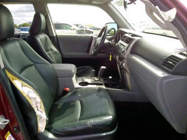Photo 5 from auction – 2010 TOYOTA 4RUNNER SR with VIN JTEBU5JR6A5006666