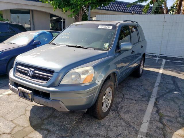 Photo 2 from auction – 2005 HONDA PILOT EXL with VIN 2HKYF185X5H539324