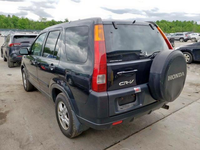 Photo 3 from auction – 2002 HONDA CR-V EX with VIN JHLRD78882C084765