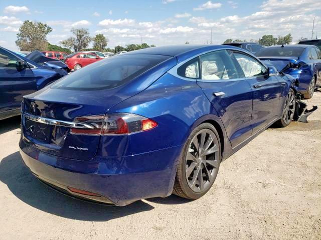 Photo 4 from auction – 2021 TESLA MODEL S with VIN 5YJSA1E22MF426124