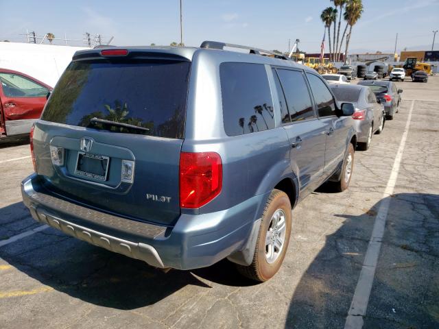Photo 4 from auction – 2005 HONDA PILOT EXL with VIN 2HKYF185X5H539324