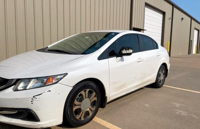 Photo 2 from auction – 2013 HONDA CIVIC HYBR with VIN 19XFB4F39DE001769