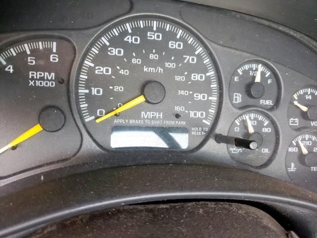 Photo 8 from auction – 1999 CHEVROLET SILVERADO with VIN 1GCEC14W2XE255344