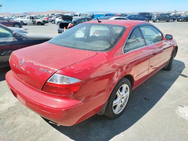 Photo 4 from auction – 2003 ACURA 3.2CL TYPE with VIN 19UYA41703A011728