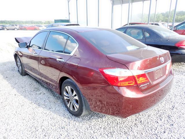 Photo 3 from auction – 2013 HONDA ACCORD LX with VIN 1HGCR2F37DA266830