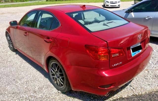 Photo 3 from auction – 2008 LEXUS IS 250 with VIN JTHBK262582064542