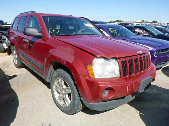 JEEP GRAND CHER 2006 with VIN 1J4GS48K86C263229 - Photo from auction