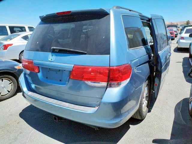 Photo 4 from auction – 2009 HONDA ODYSSEY EX with VIN 5FNRL387X9B009630