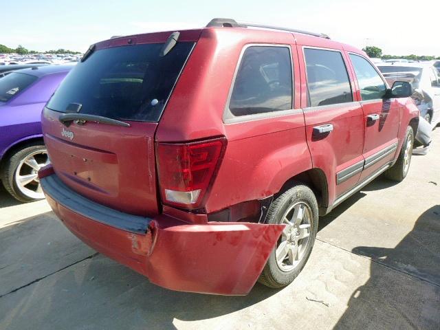 Photo 4 from auction – 2006 JEEP GRAND CHER with VIN 1J4GS48K86C263229