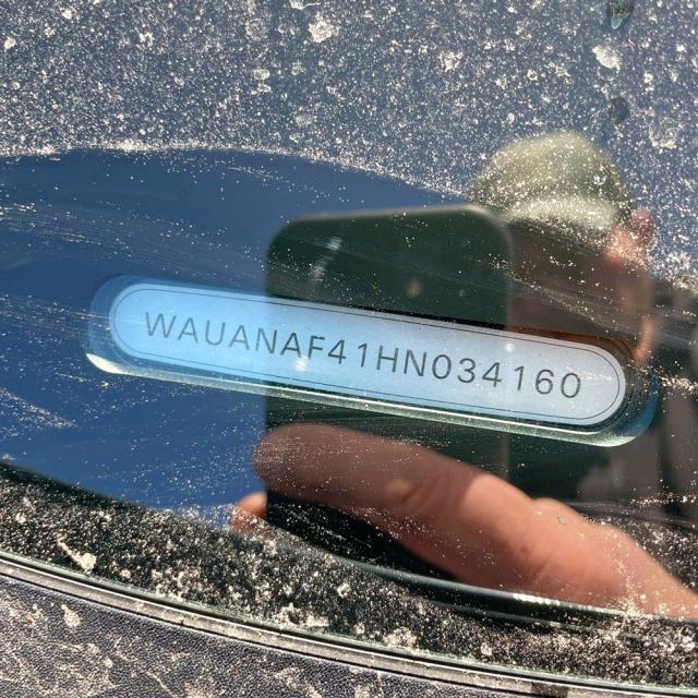 Photo 10 from auction – 2017 AUDI A4 PREMIUM with VIN WAUANAF41HN034160