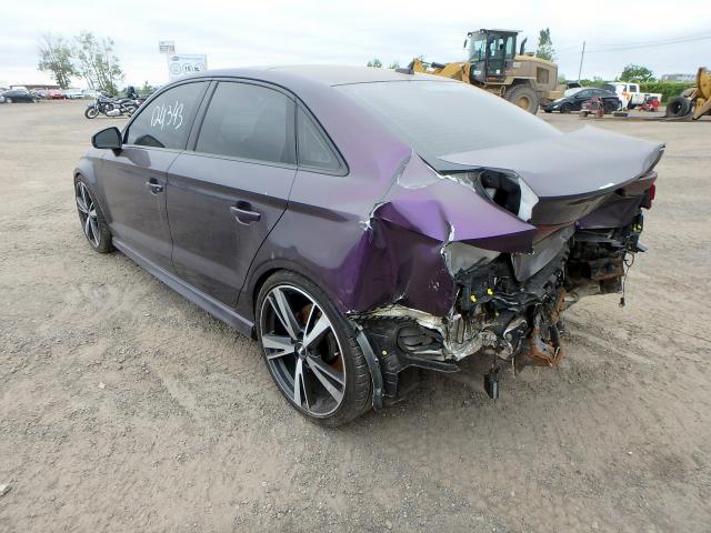 Photo 3 from auction – 2018 AUDI RS3 with VIN WUABWGFF1J1900237