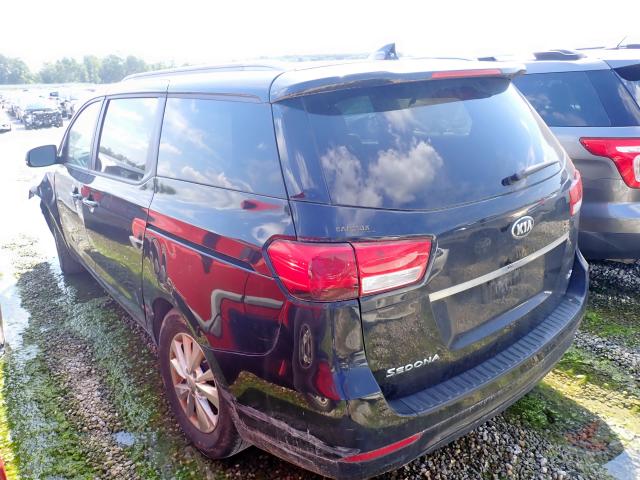 Photo 3 from auction – 2015 KIA SEDONA LX with VIN KNDMB5C17F6066838