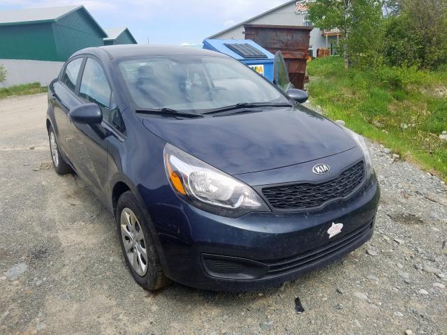 KIA RIO LX 2013 with VIN KNADM4A37D6298049 - Photo from auction