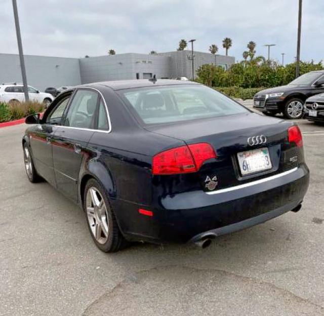 Photo 3 from auction – 2007 AUDI A4 2.0T QU with VIN WAUDF78E47A074385